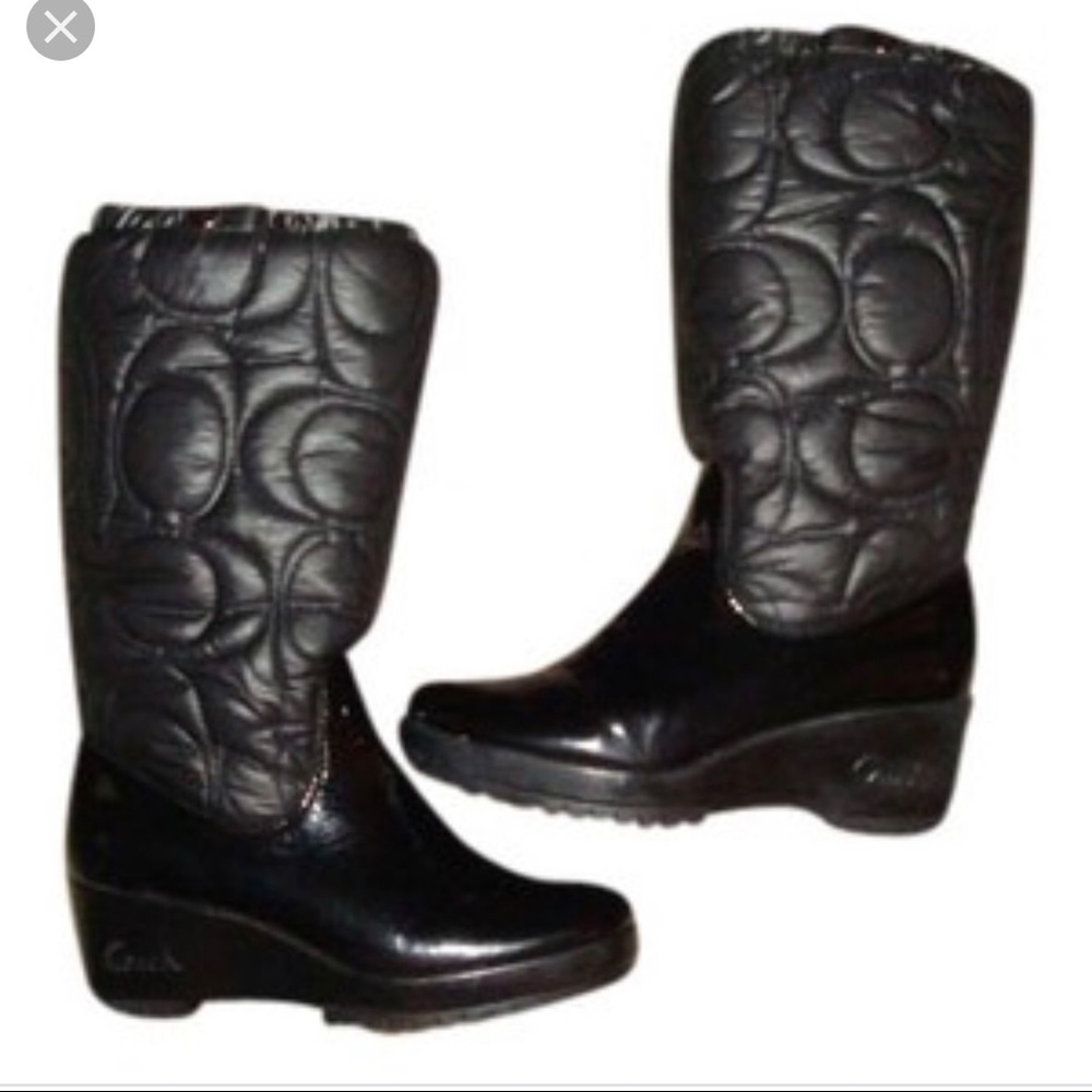 Coach signature cantina boots - Picture 1 of 6